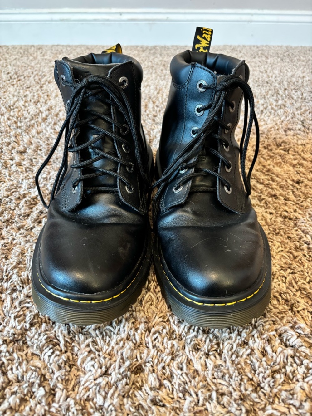 Dr. Martens men’s  Black Leather Boots